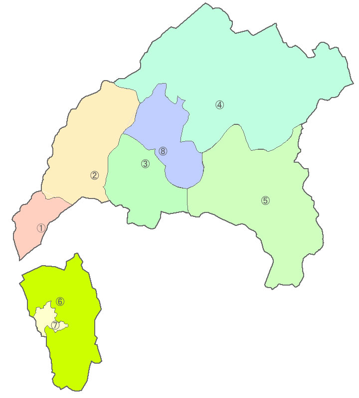 安芸区地図