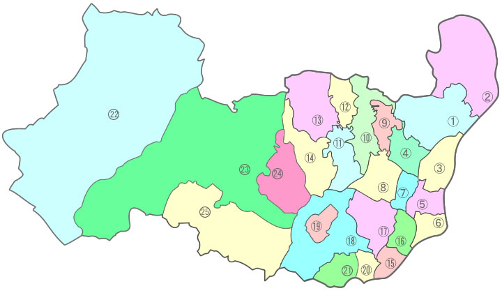 安佐南区地図