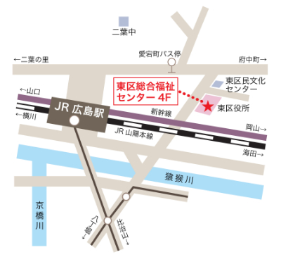 東区社協地図