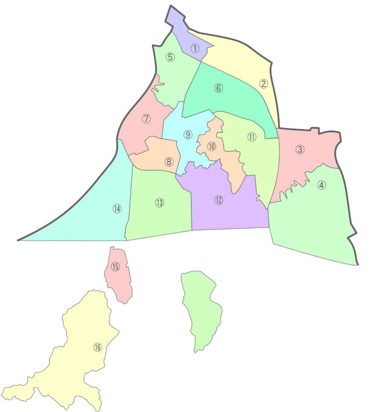南区地図